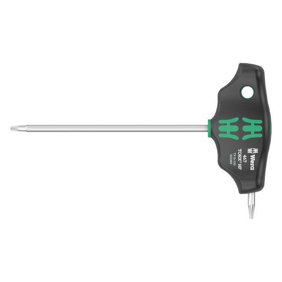 Wera Quergriffschraubendreher 467 HF Serie 400, TX 8, 100mm, 2-Komponenten-Griff, 05023369001