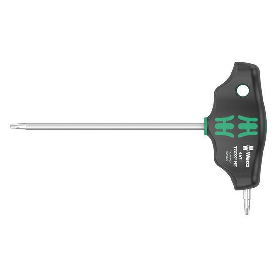 Wera Quergriffschraubendreher 467 HF Serie 400, TX 9, 100mm, 2-Komponenten-Griff, 05023370001