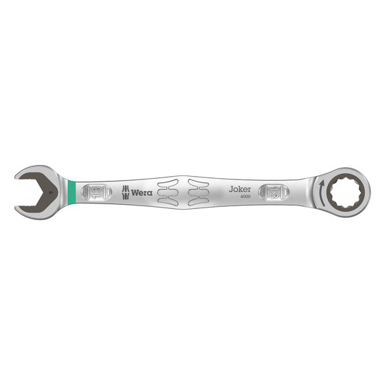 Wera Maul-Ringratschenschlüssel 6000 Joker, 13mm, 177mm, Haltefunktion, Endanschlag, 05073273001