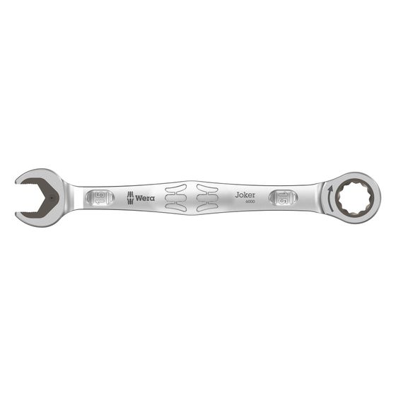 Wera Maul-Ringratschenschlüssel 6000 Joker, 15mm, 200mm, 05073275001