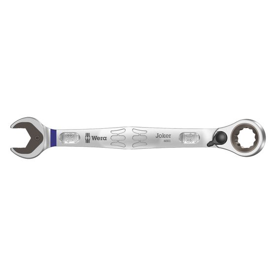 Wera Maul-Ringratschenschlüssel 6001 Joker Switch, 16mm, 213mm, Chrom-Molybdän-Stahl