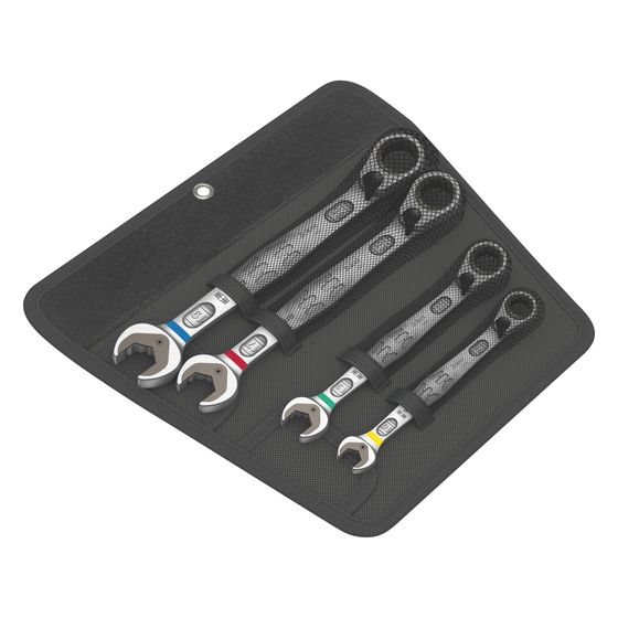 Wera Maul-Ringratschenschlüssel-Satz 6001 Joker Switch 4 Set 1, 10/13/17/19mm, 4-teilig