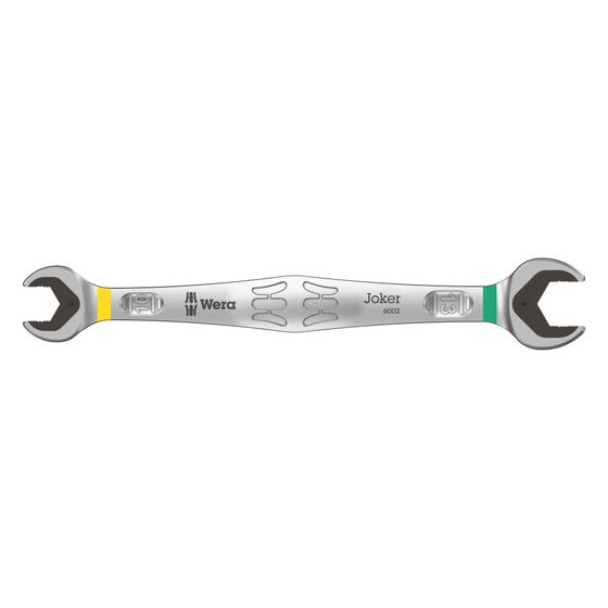 Wera Doppelmaulschlüssel 6002 Joker, 10x13x167mm, Anti-Slip, Haltefunktion, Endanschlag