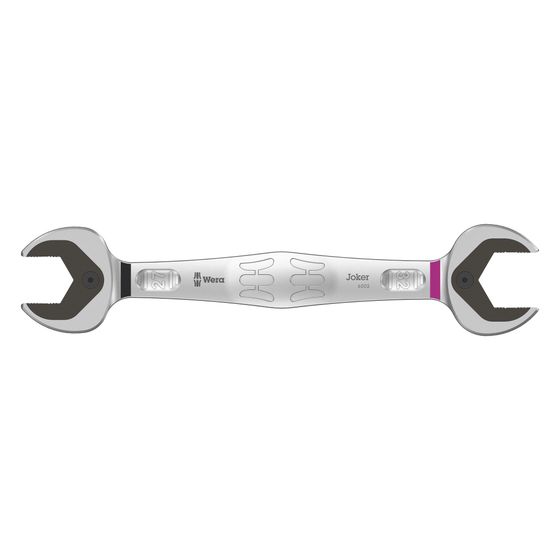 Wera Doppelmaulschlüssel 6002 Joker, 27x32mm, 305mm, Anti-Slip, Haltefunktion, Endanschlag, 05020263001
