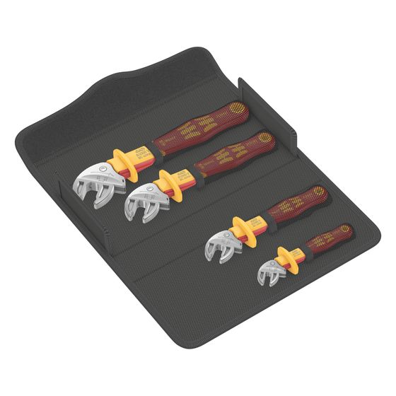 Wera Maulschlüssel-Satz 6004 Joker VDE 4 Set 1, selbstjustierend, 7-19mm, 1000V, 05020170001