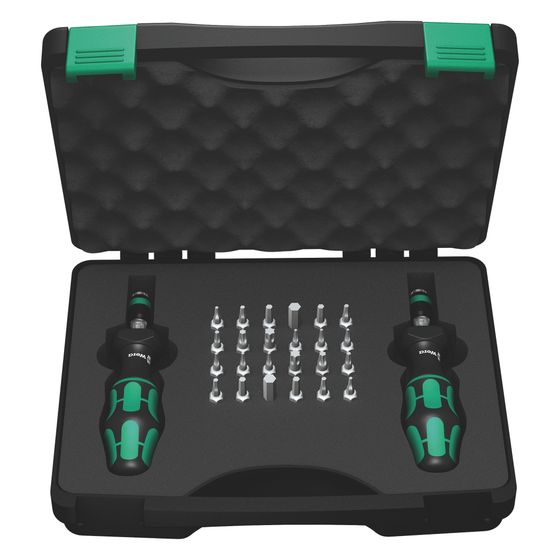 Wera Drehmomentschraubendreher-Satz 7440/41, 0,3-3,0 Nm, 26-teilig, 05074738001