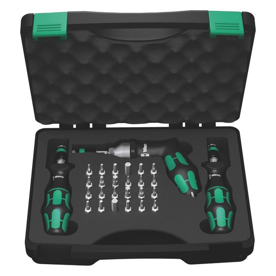Wera Drehmomentschraubendreher-Satz 7440/41/42, 0,3-6,0 Nm, 27-teilig, 05074739001