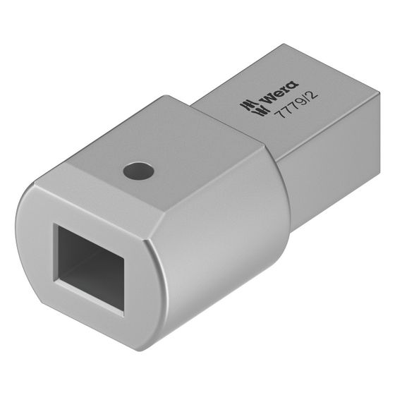 Wera Einsteckadapter 7779/2, 9x12mm auf 14x18mm, 52mm, Chrom-Vanadium-Stahl, Mattverchromt