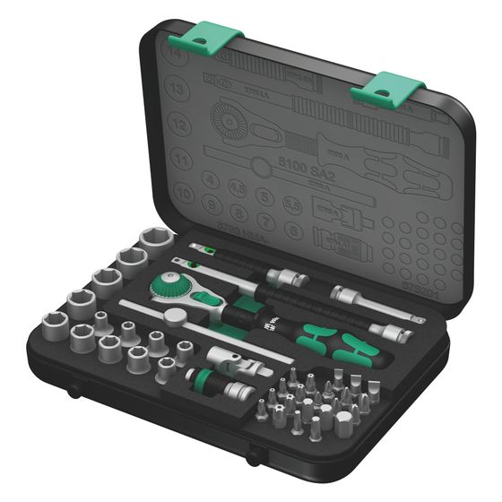 Wera Knarrensatz Zyklop Speed 8100 SA 2, 1/4