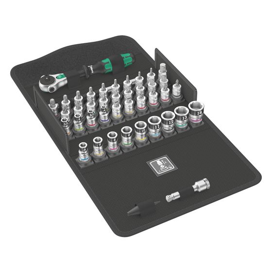 Wera Knarrensatz Zyklop Speed 8100 SA All-in, 1/4