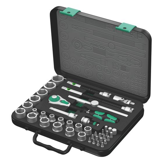 Wera Knarrensatz Zyklop Speed 8100 SB 2, 3/8