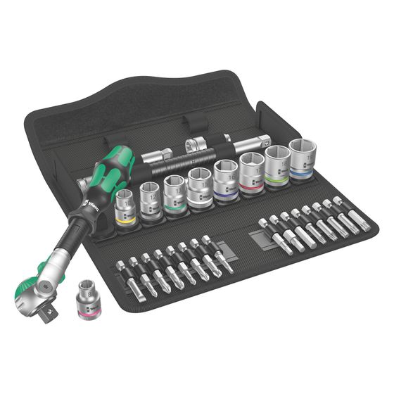 Wera Zyklop Speed-Knarrensatz 8100 SB 6, 3/8