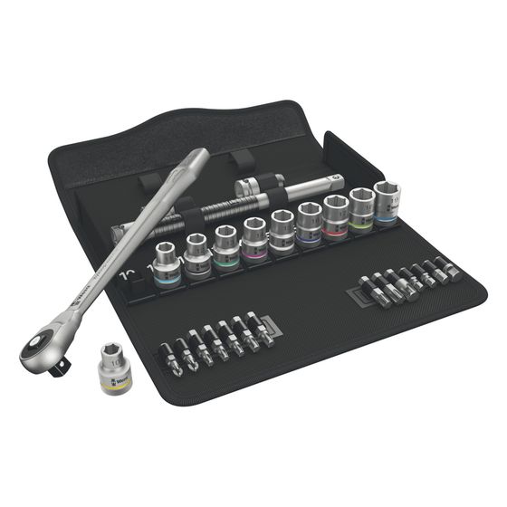 Wera Knarrensatz Zyklop Metal 8100 SC 7, 1/2