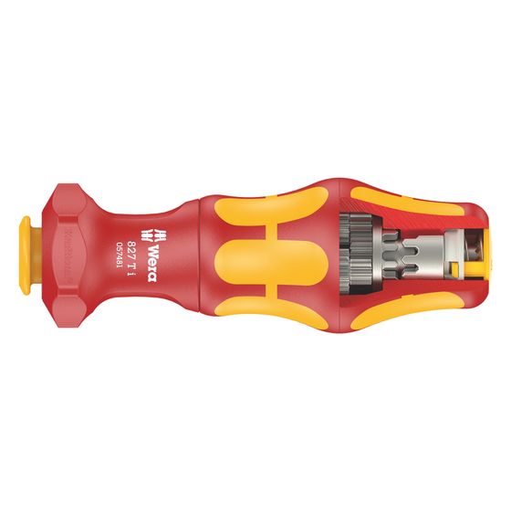 Wera Handhalter Kraftform Turbo 827 T i, 9x125mm, Schnellwechselkopf, Abrollschutz, 05057481001