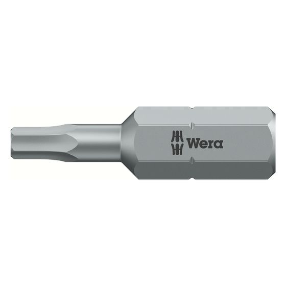 Wera Innensechskant-Bit 840/1 Z, Hex-Plus, 3mm, 25mm, 1/4