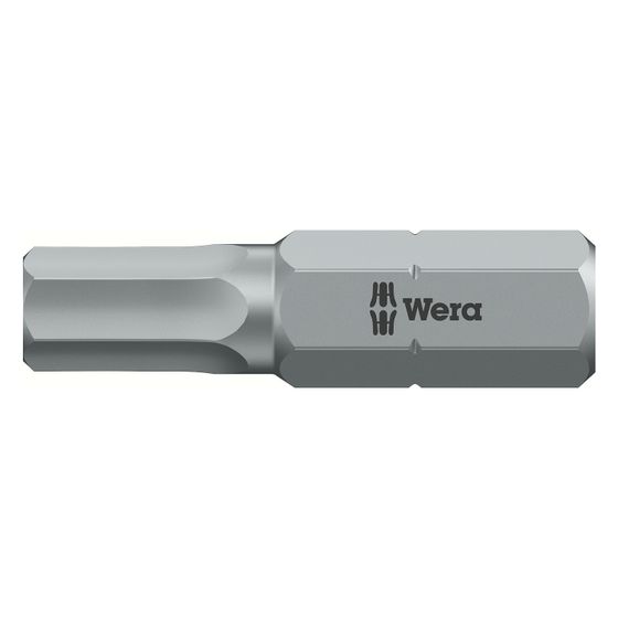 Wera Innensechskant-Bit 840/1 Z, Hex-Plus, 5mm, 25mm, 1/4