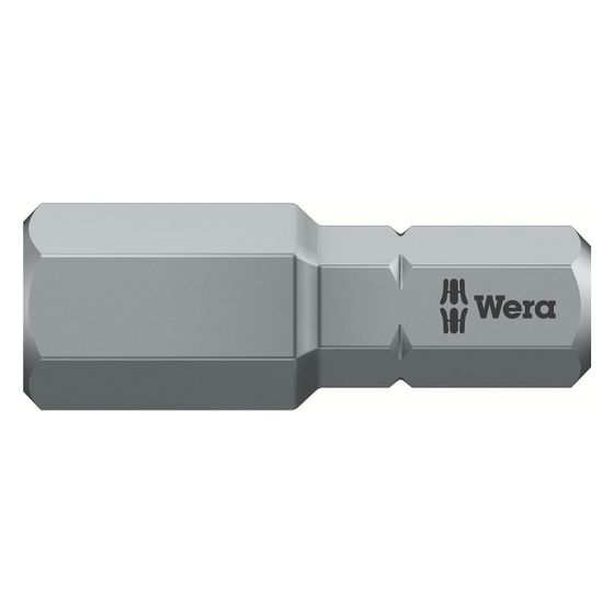 Wera Innensechskant-Bit 840/1 Z, Hex-Plus, 8mm, 25mm, 1/4