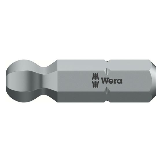 Wera Innensechskant-Kugelkopf-Bit 842/1 Z, 5mm, 25mm, 1/4