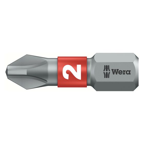 Wera Phillips-Bit 851/1 BTZ, PH 2, 25mm, 1/4