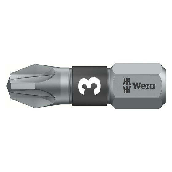 Wera Pozidriv-Bit 855/1 BTZ, PZ 3, 25mm, 1/4