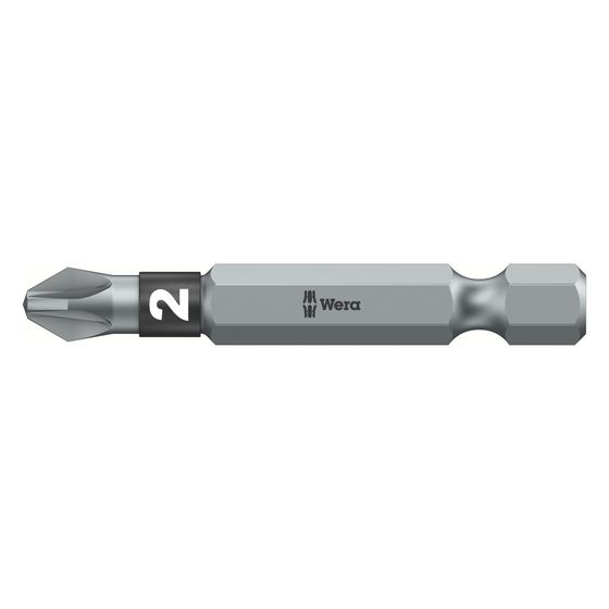 Wera Pozidriv-Bit 855/4 BTZ, PZ 2 x 50mm, 1/4