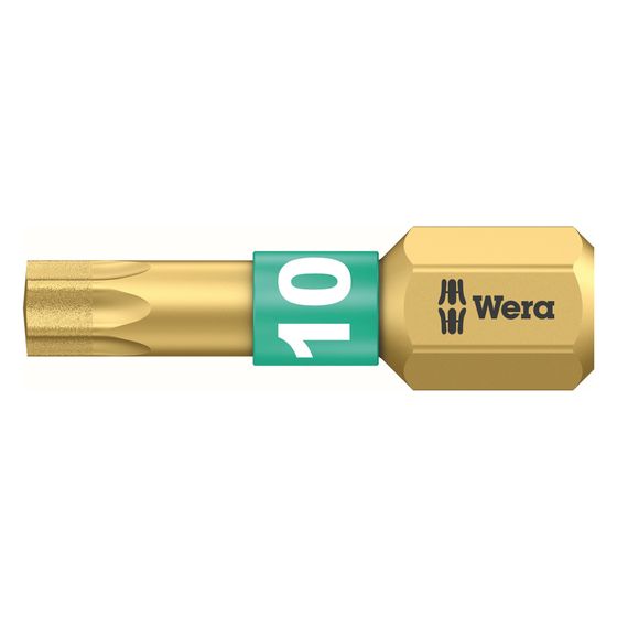 Wera Innensechsrund-Bit 867/1 BDC, TX 10 x 25mm, diamantbeschichtet, 1/4