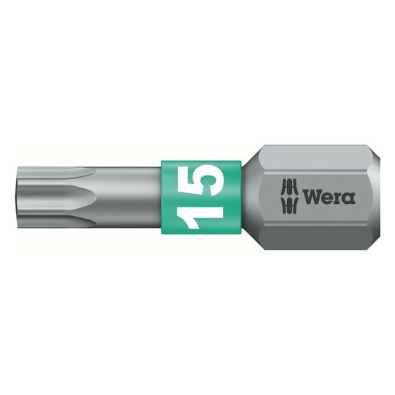 Wera Innensechsrund-Bit 867/1 BTZ, TX 15, 25mm, 1/4
