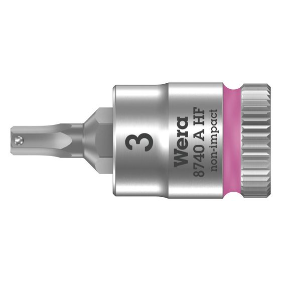 Wera Bitnuss 8740 A HF, 3mm, 28mm, 1/4