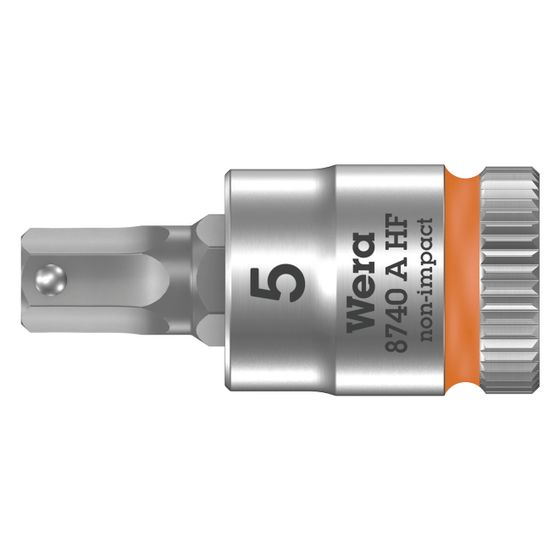 Wera Bitnuss 8740 A HF Zyklop, 5mm, 1/4