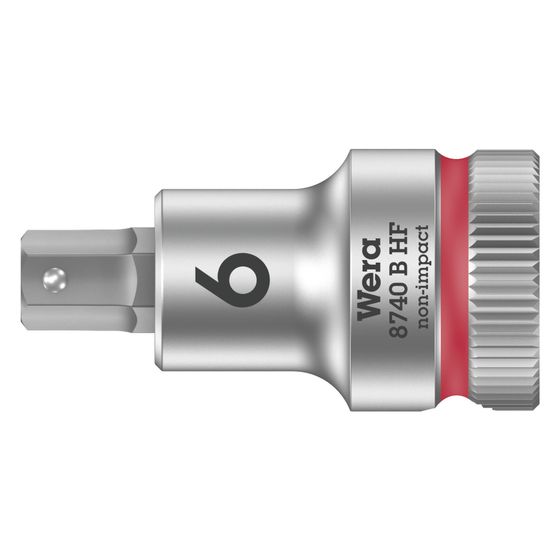 Wera Bitnuss 8740 B HF, Haltefunktion, 6x35mm, 3/8