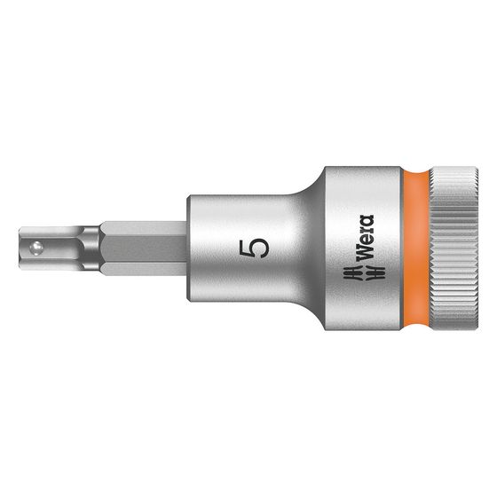 Wera Innensechskant-Steckschlüsseleinsatz 8740 C HF, 5,0x60mm, 1/2