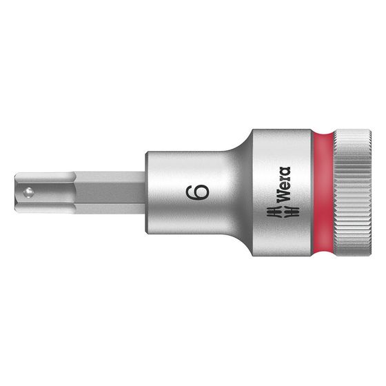 Wera Innensechskant-Steckschlüsseleinsatz 8740 C HF, 6x60mm, 1/2
