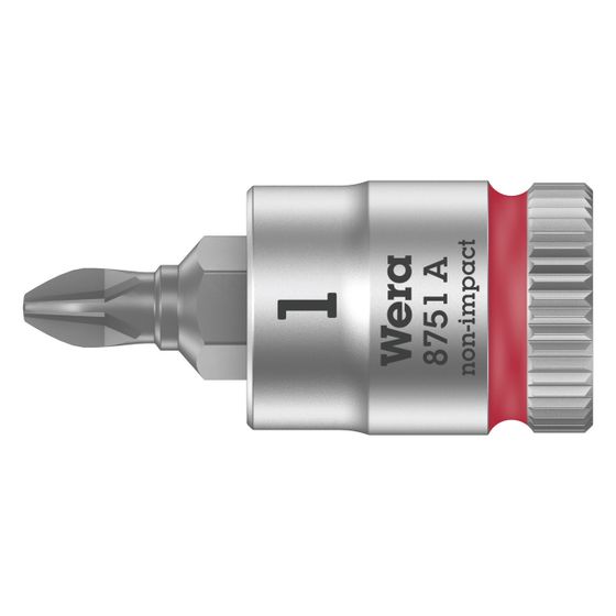 Wera Bitnuss 8751 A, PH 1 x 28mm, 1/4