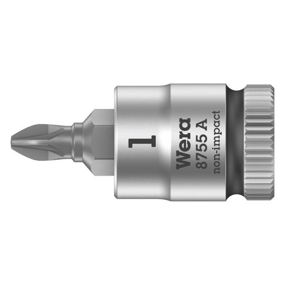 Wera Bitnuss 8755 A, PZ 1, 28mm, 1/4