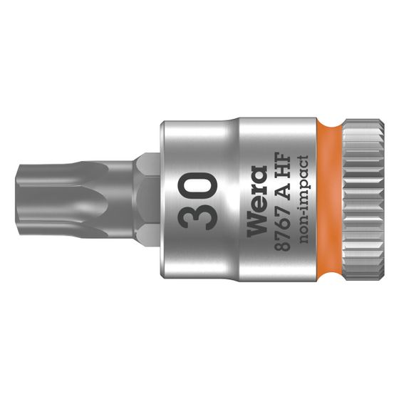 Wera Bitnuss 8767 A HF, Innensechsrund TX 30, 28mm, 1/4