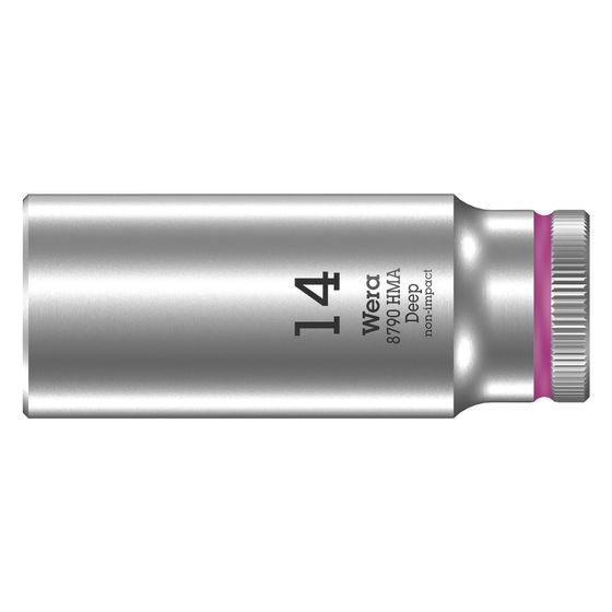 Wera Steckschlüsseleinsatz 8790 HMA Deep, 14mm, 50mm, 1/4