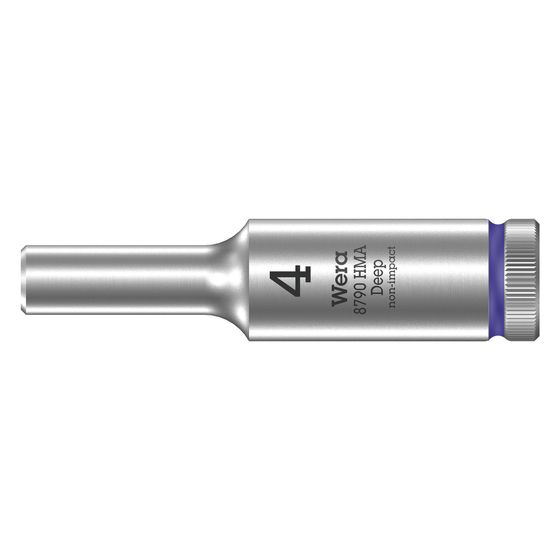 Wera Steckschlüsseleinsatz 8790 HMA Deep, 4,0mm, 1/4