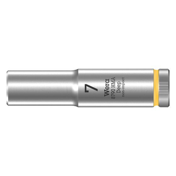 Wera Steckschlüsseleinsatz 8790 HMA Deep, 7mm x 50mm, 1/4