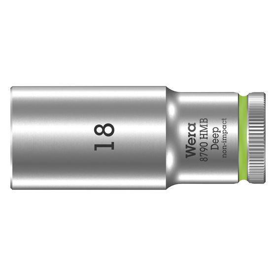 Wera Steckschlüsseleinsatz 8790 HMB Deep, 18mm, 3/8