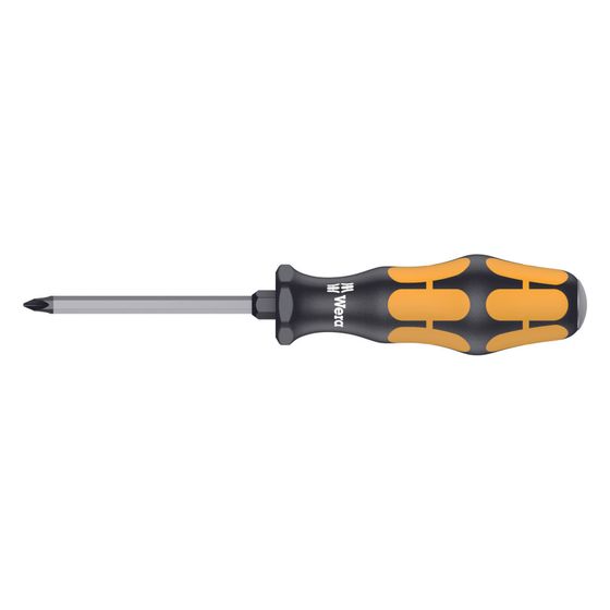 Wera Kreuzschlitz-Schraubendreher 917 SPH Kraftform Plus 900, PH 1 x 80mm, mit Schlagkappe, 05017005001