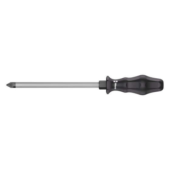 Wera Kreuzschlitz-Schraubendreher 918 SPZ Serie 900, PZ 4 x 200mm, mit Schlagkappe, Sechskantklinge
