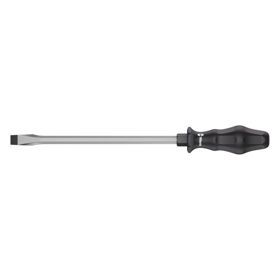 Wera Schlitzschraubendreher 932 A Kraftform Plus, 2,5x14x250mm, Sechskantklinge, 05018274001