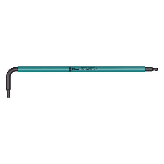 Wera Winkelschlüssel 950 SPKL, 2mm, 101mm, BlackLaser, Multicolour, 05022602001