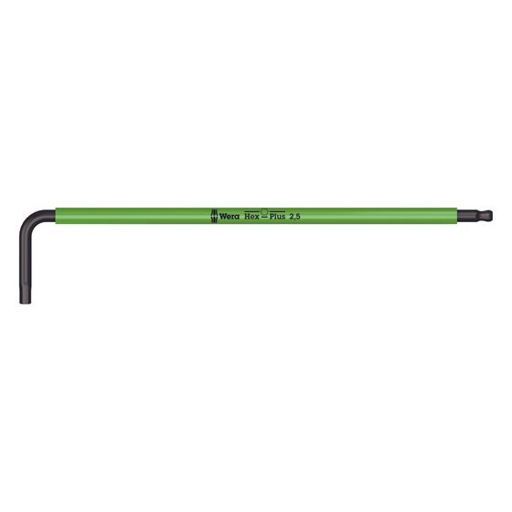 Wera Winkelschlüssel 950 SPKL, 2,5mm, 112mm, BlackLaser, Multicolour, 05022604001