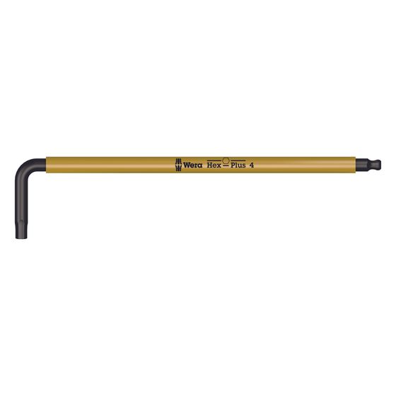 Wera Winkelschlüssel 950 SPKL, 4mm, 137mm, BlackLaser, Multicolour, 05022608001