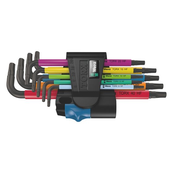 Wera Winkelschlüsselsatz 967/9 TX Multicolour HF 1, 9-teilig, 05024179001