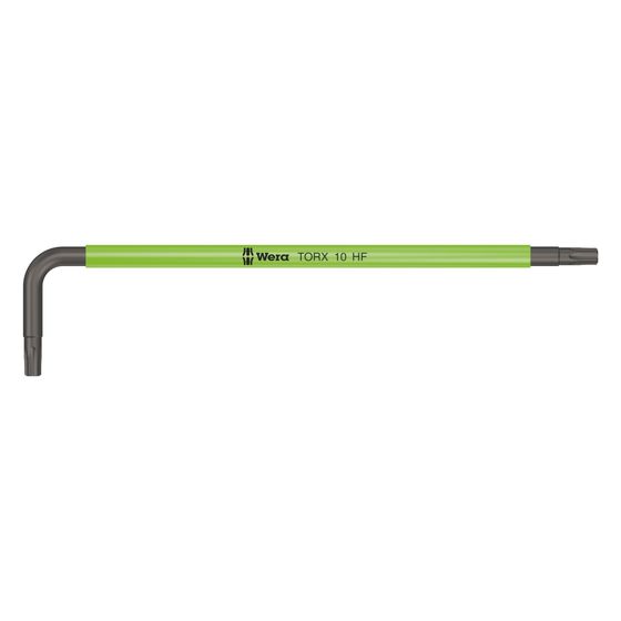 Wera Winkelschlüssel 967 SL, Innensechsrund, TX 10, 85mm, mit Haltefunktion, BlackLaser, Multicolour