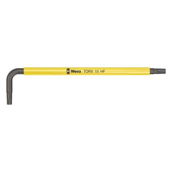 Wera Winkelschlüssel 967 SL Innensechsrund HF, TX 15, 90mm, Haltefunktion, BlackLaser, Multicolour, 05024173001