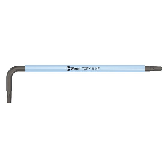 Wera Winkelschlüssel 967 SL Innensechsrund HF, TX 8, 76mm, BlackLaser, Multicolour