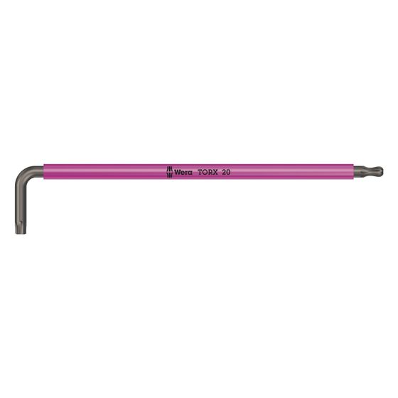 Wera Winkelschlüssel 967 SPKXL, TX 20, 137mm, Zinkphosphatiert, Multicolour, 05024485001
